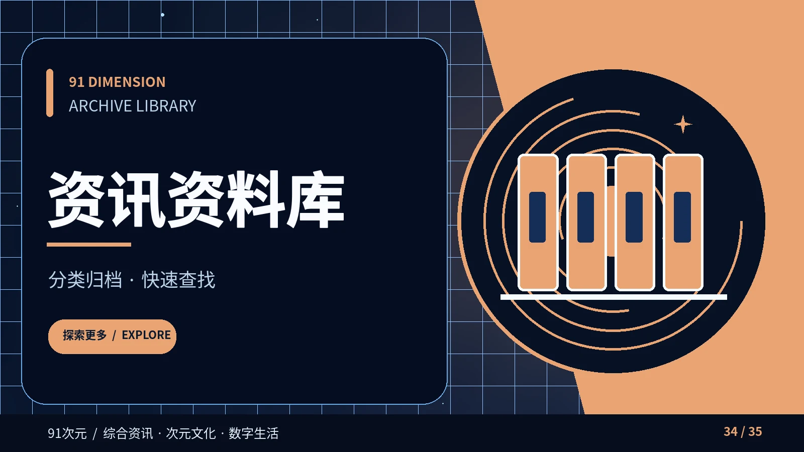 资讯资料库主题视觉